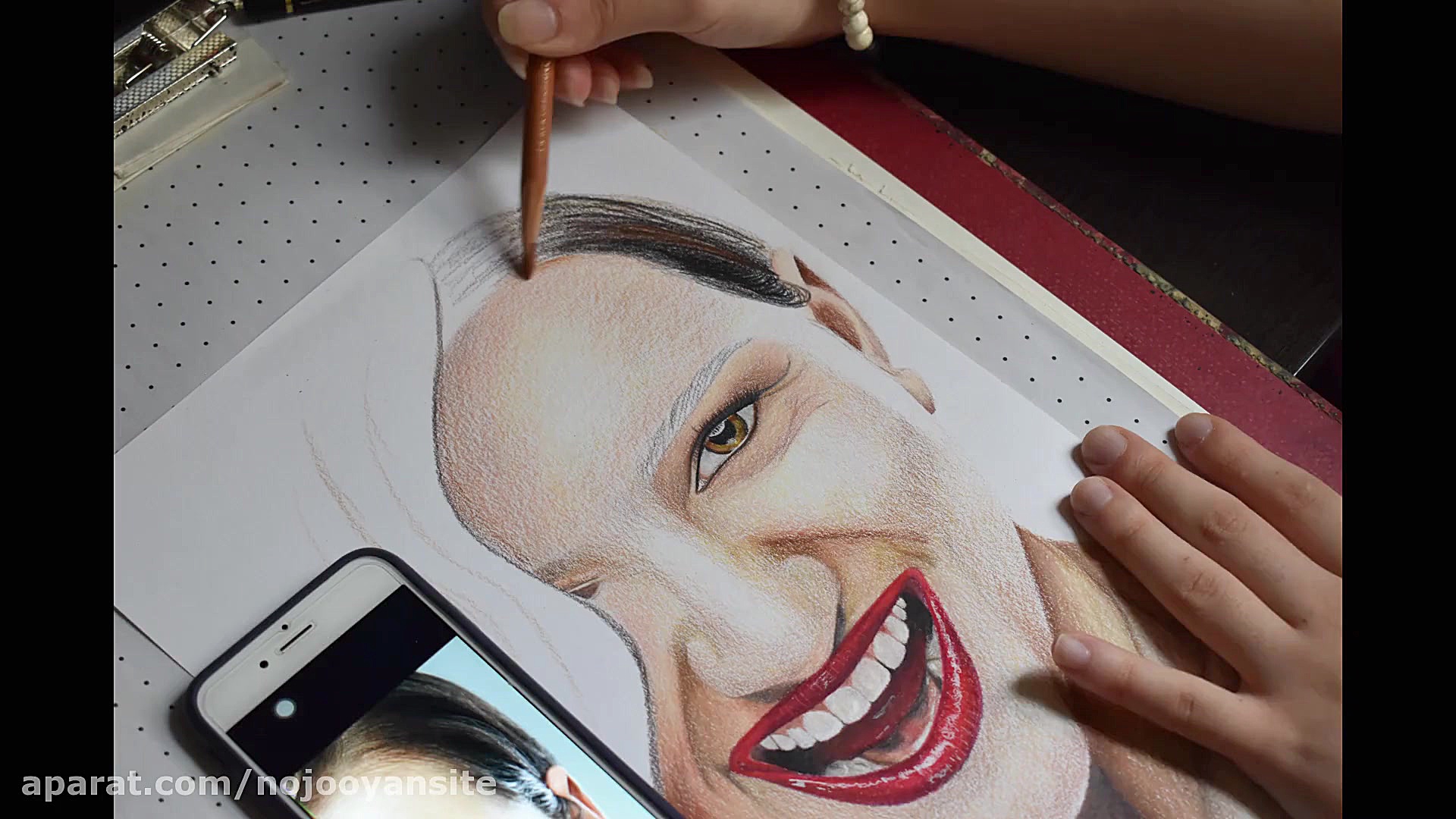 تایم لپس نقاشی