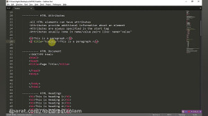 آموزش HTML CSS قسمت دوم
