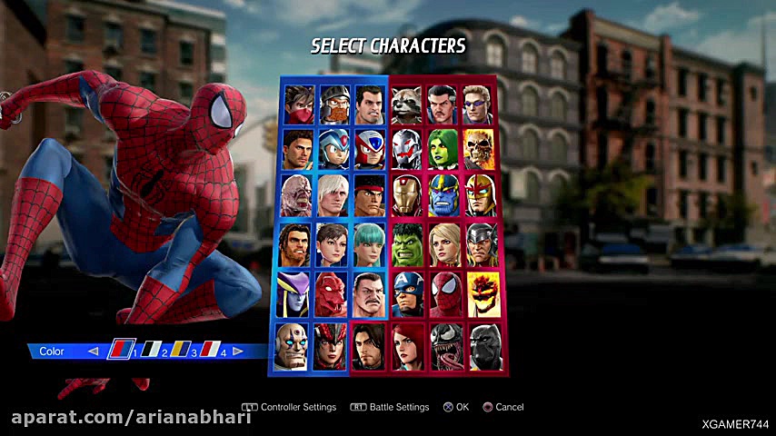 جنگ مرد عنکبوتی و ونوم با هالک...