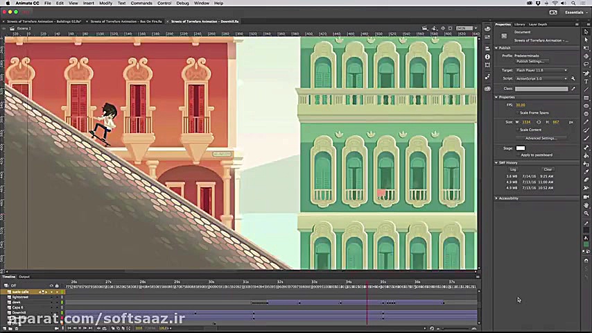 معرفی نرم افزار Adobe Animate