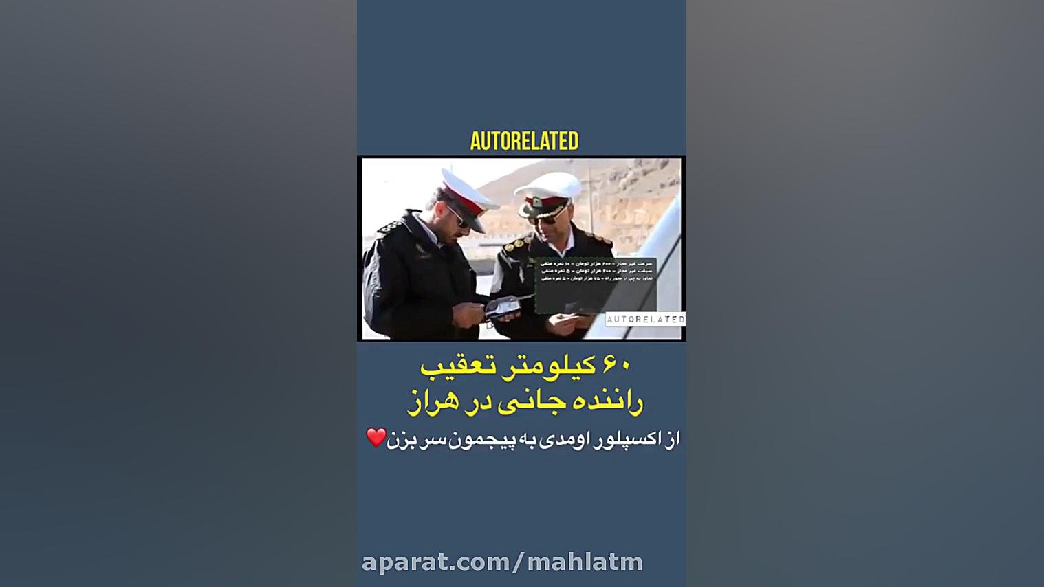 تعقيب و گريز پليس