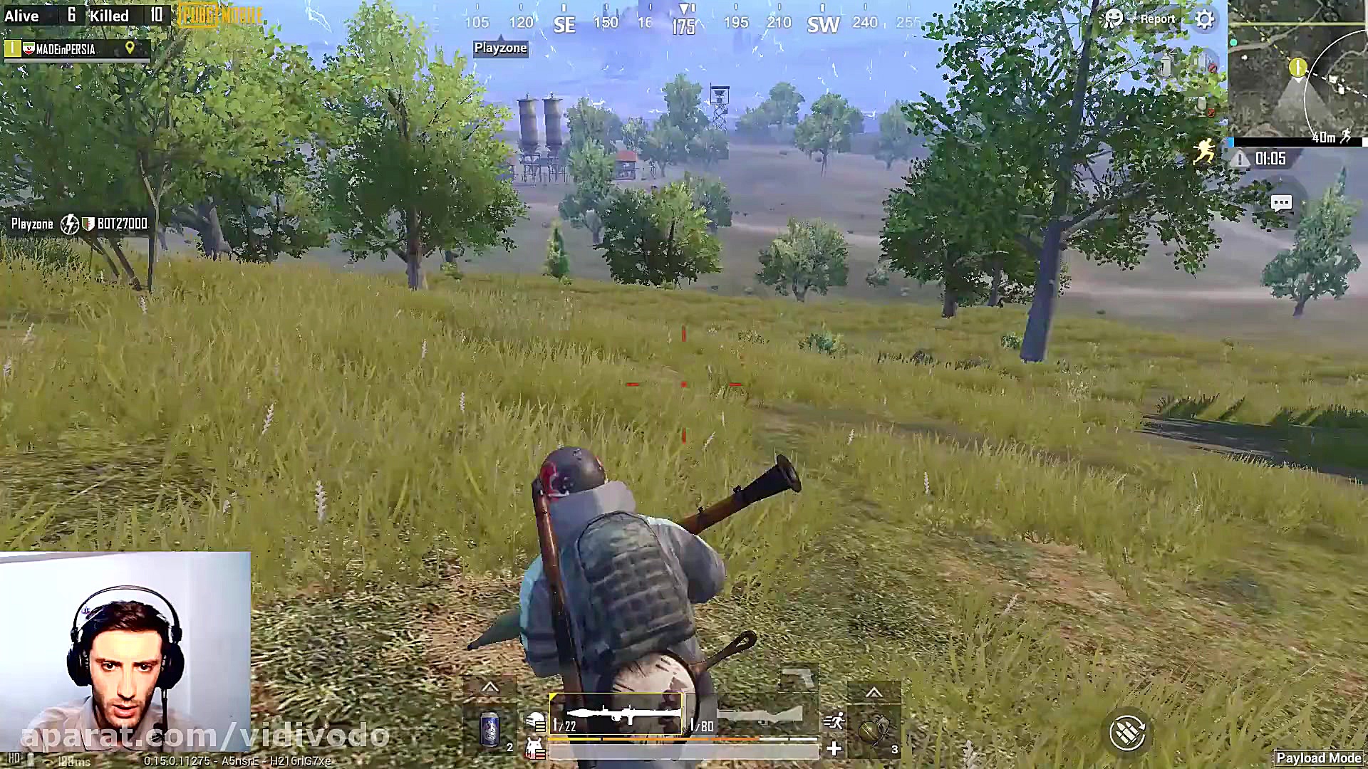 آر پی جی ندین دست من PUBG MOBI...