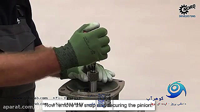 نحوه صحیح تعویض چرخ دنده پینیو...