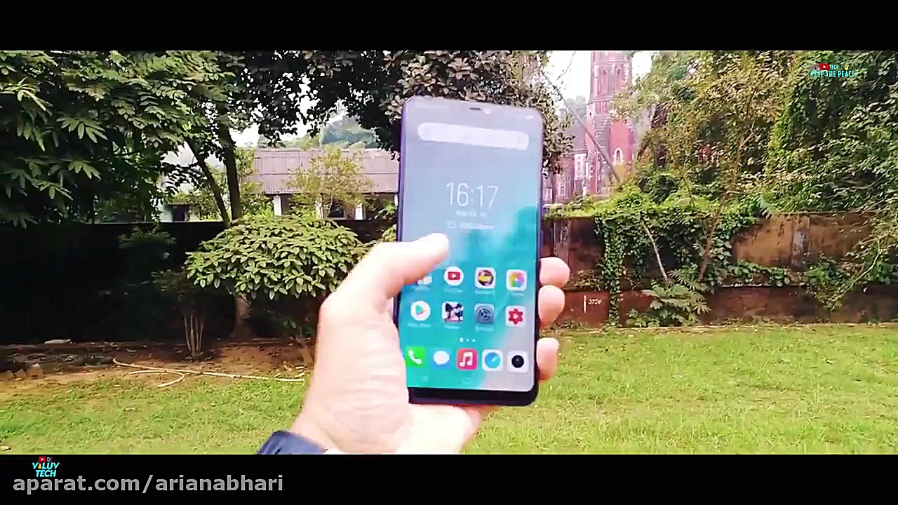 تست خمیدگی ویوو V9 Pro