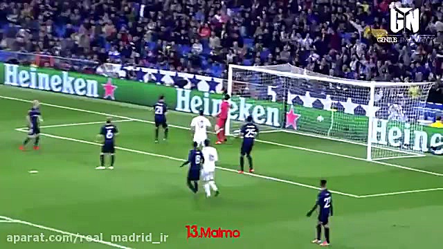 20 پاس‌گل دیدنی رونالدو در رئا...