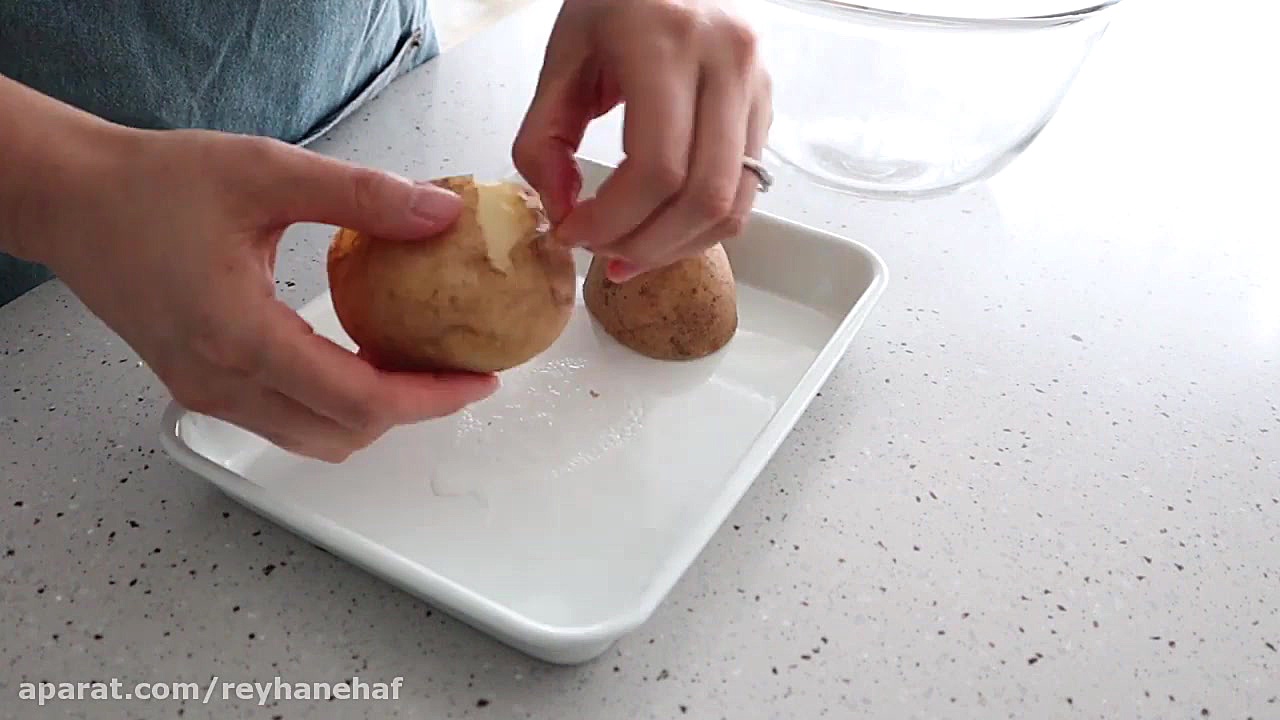 آموزش نان سیب زمینی حجیم