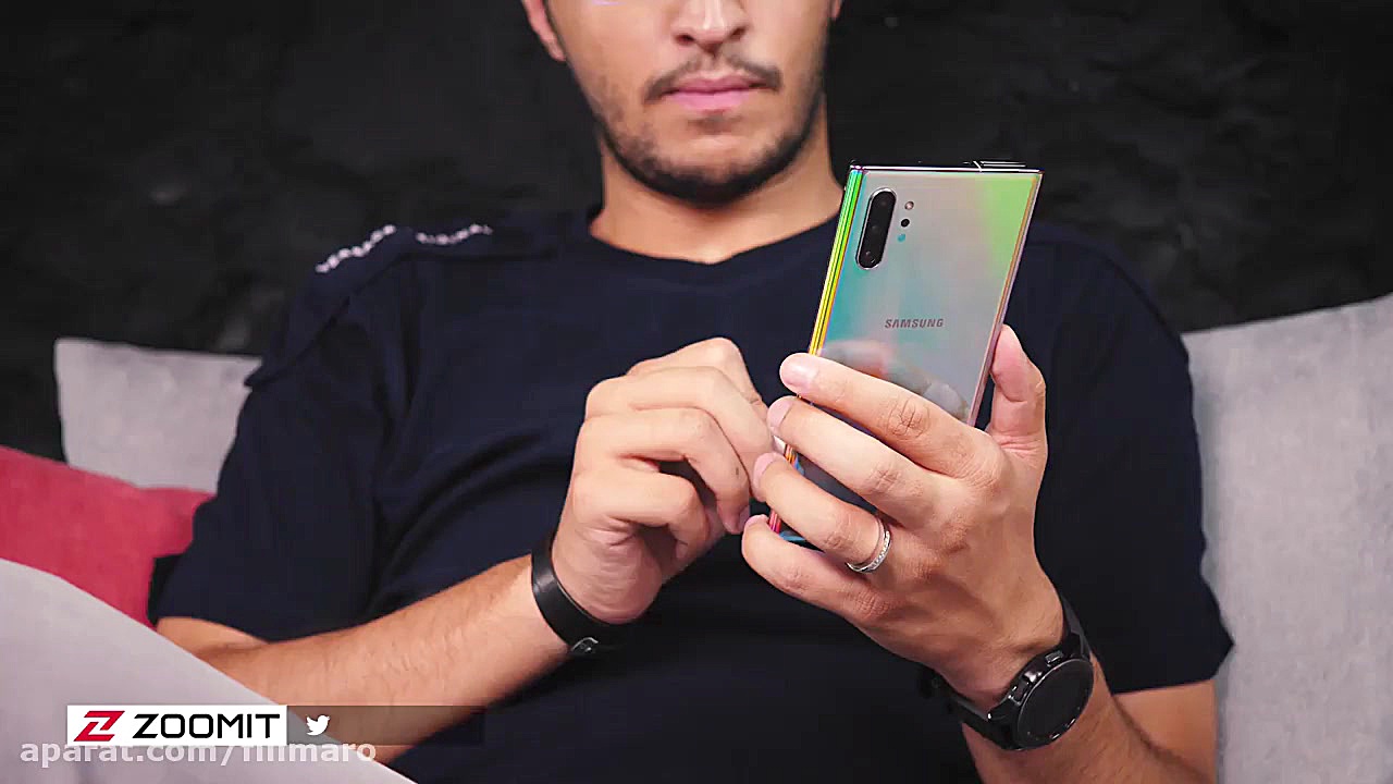 بررسی ویدیویی گلکسی نوت 10 پلا...