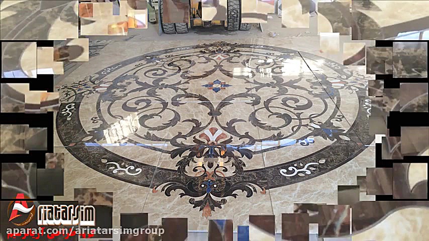 خدمات واترجت ( معرق سرامیک)