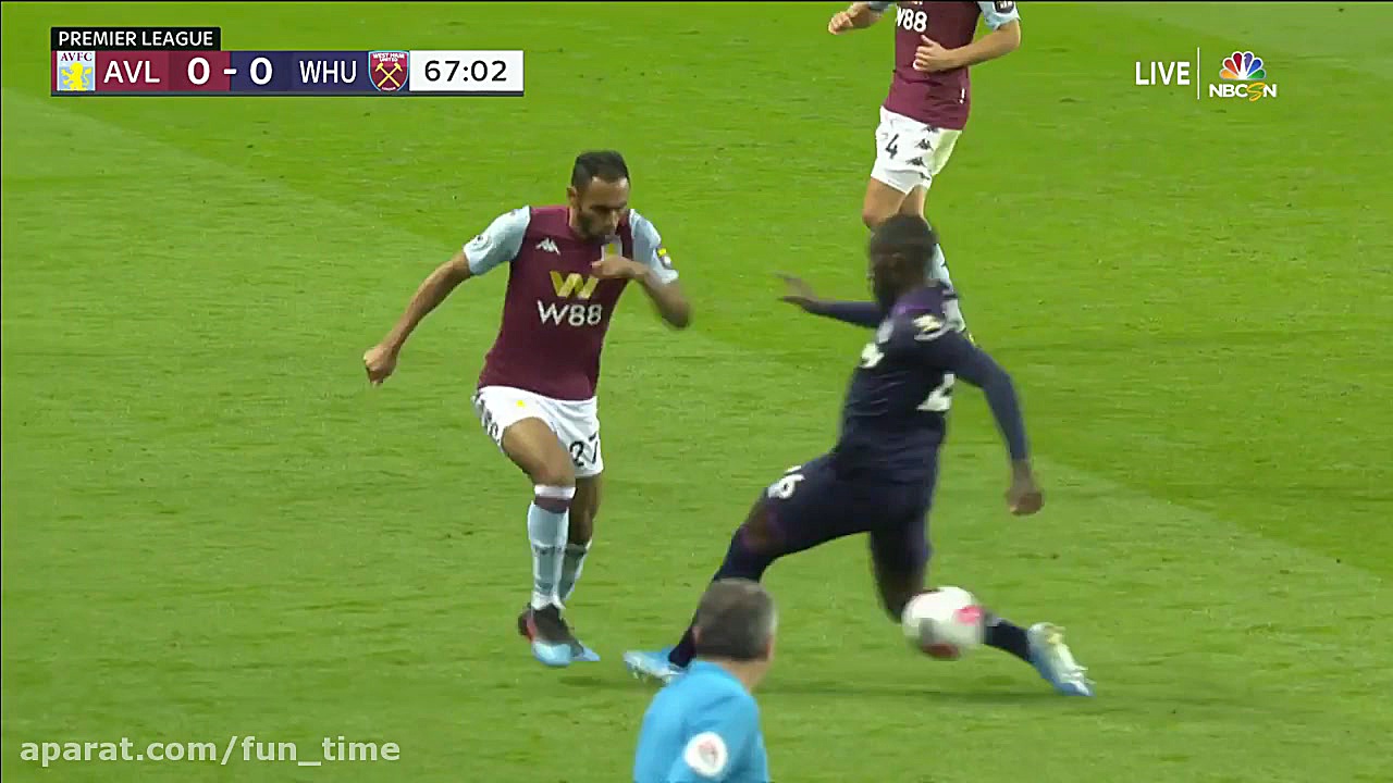 خلاصه بازی استون ویلا 0  0 وست...