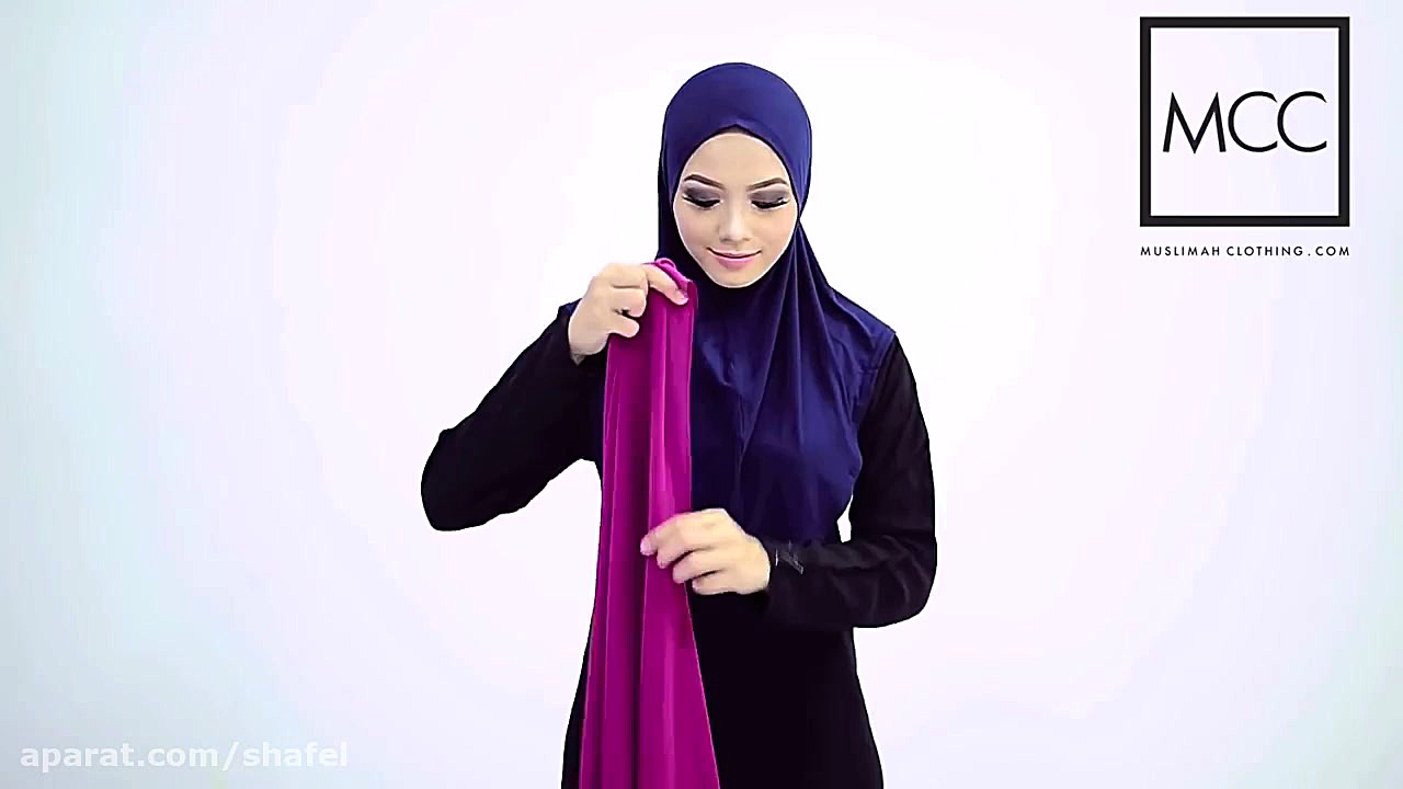 آموزش نحوه بستن شال و روسری  آ...