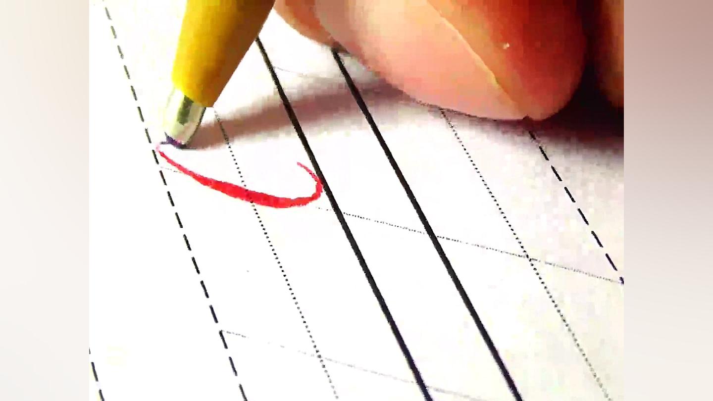 خوشنویسی خط لاتین به شیوه کاپر...