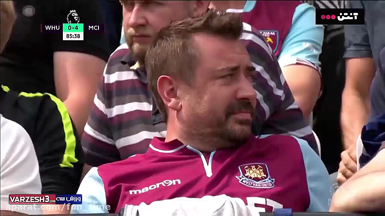 خلاصه بازی وستهام 0  5 منچسترس...