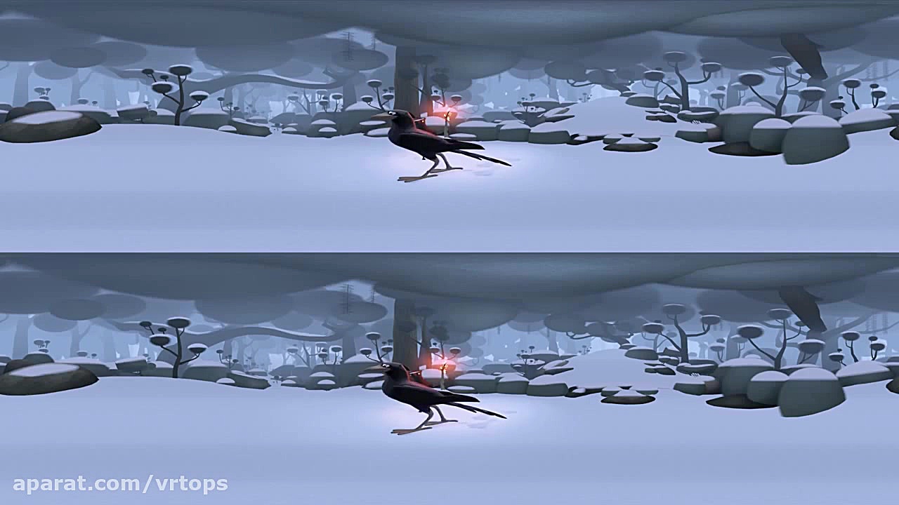 انیمشین واقعیت مجازی Crow