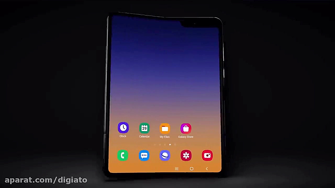 گوشی تاشو جدید سامسونگ رونمایی...