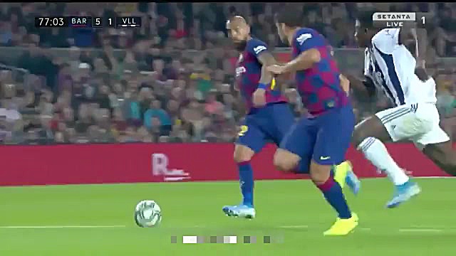 خلاصه بازی؛ بارسا ۵ ۱ وایادولی...