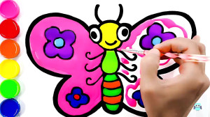 Coloring Butterfly for Toddler...