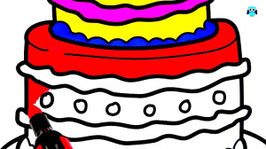 How to Draw a Cake for Birthda...