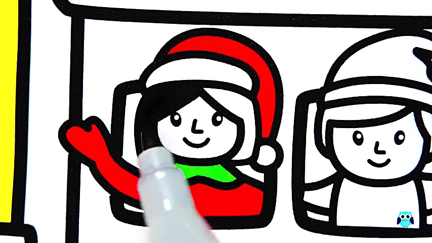 How to Draw Christmas Train fo...