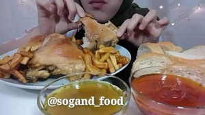 سوگند فود | خوردن مرغ سوخاری &...