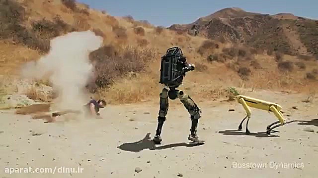 آزمایش جدید ربات Boston Dynami...
