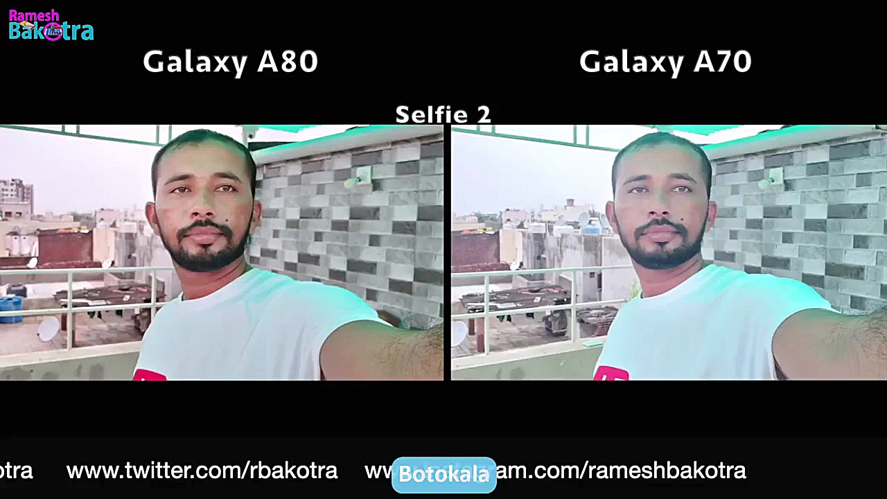 مقایسه گوشیهای سامسونگ مدل A80...