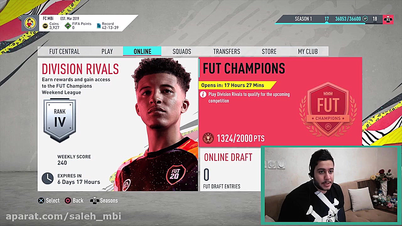 بررسی بخش آلتیمیت فیفا 20  ult...