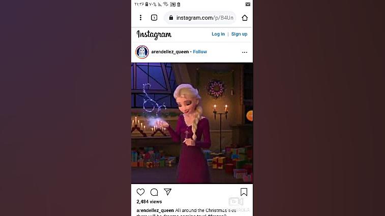 سکانس پانتومیم بازی کردن السا...