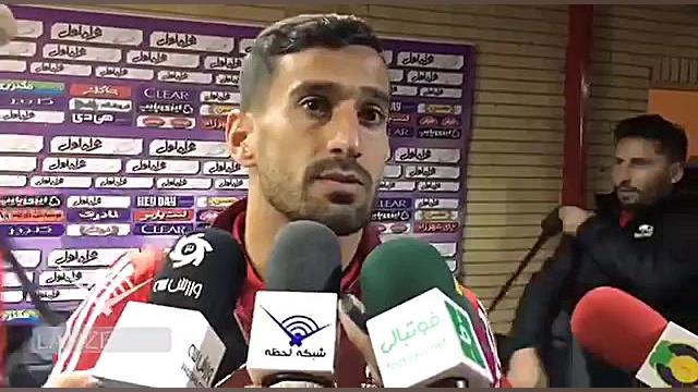 احسان حاج صفی پس از شکست مقابل...