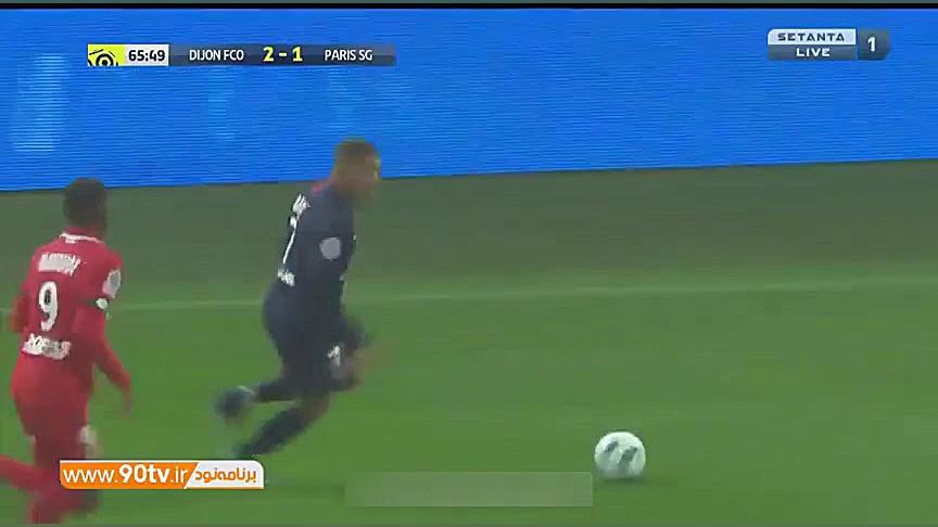 خلاصه لیگ یک فرانسه: دیژون 2 1...