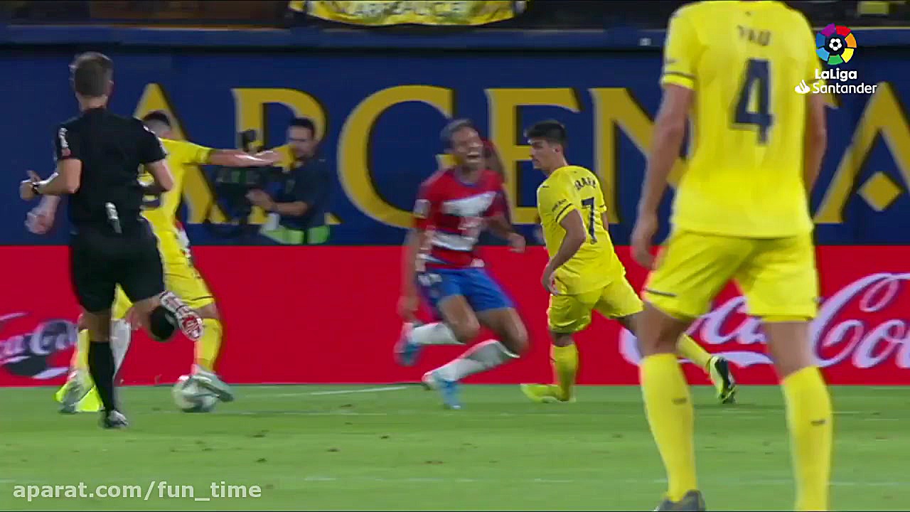 خلاصه بازی ویارئال 4  4 گراناد...