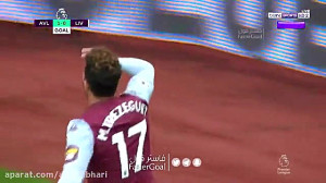 گل اول استون ویلا به لیورپول ت...