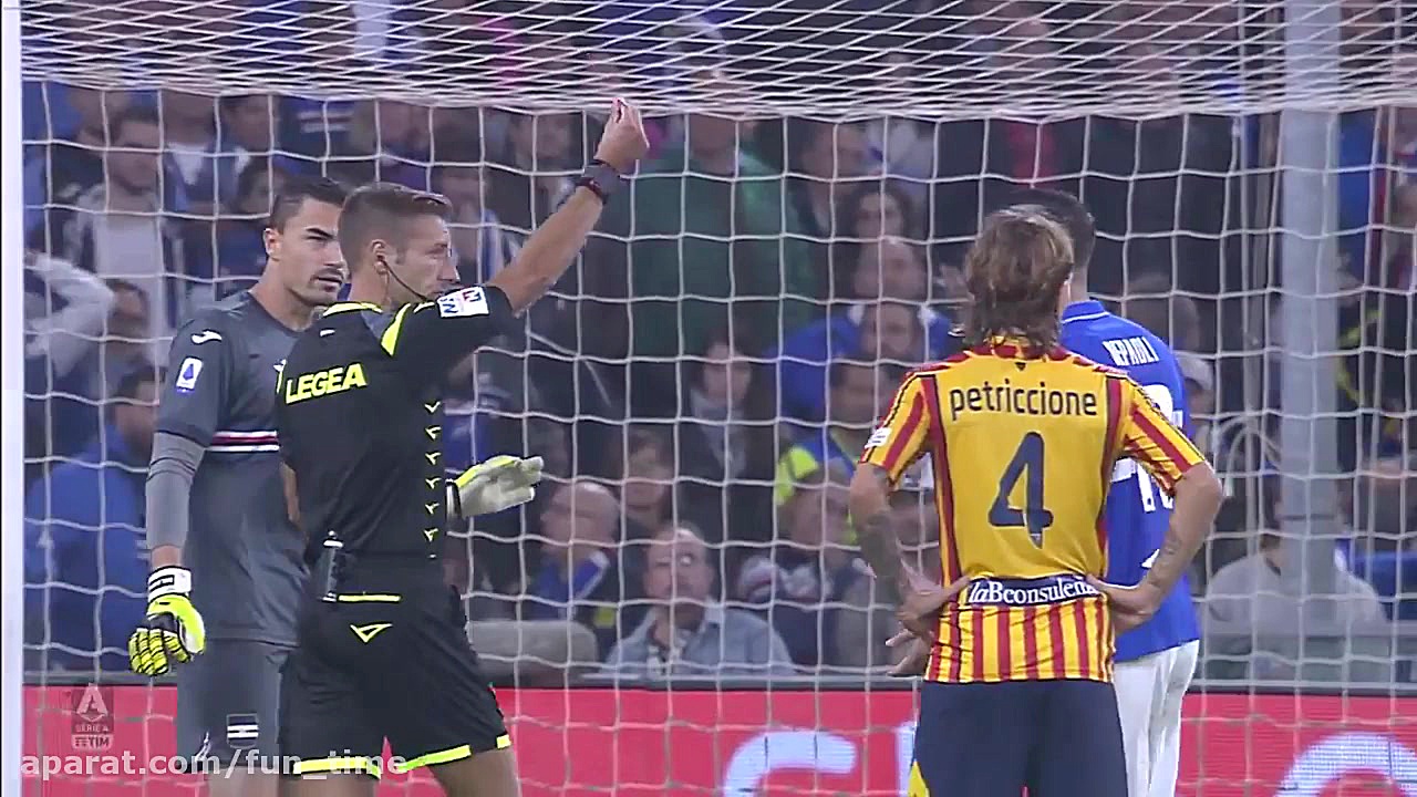 خلاصه بازی سمپدوریا 1  1 لچه ه...