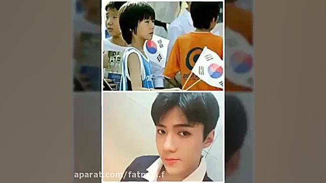 اکسو عکس کودکی سهون exo
