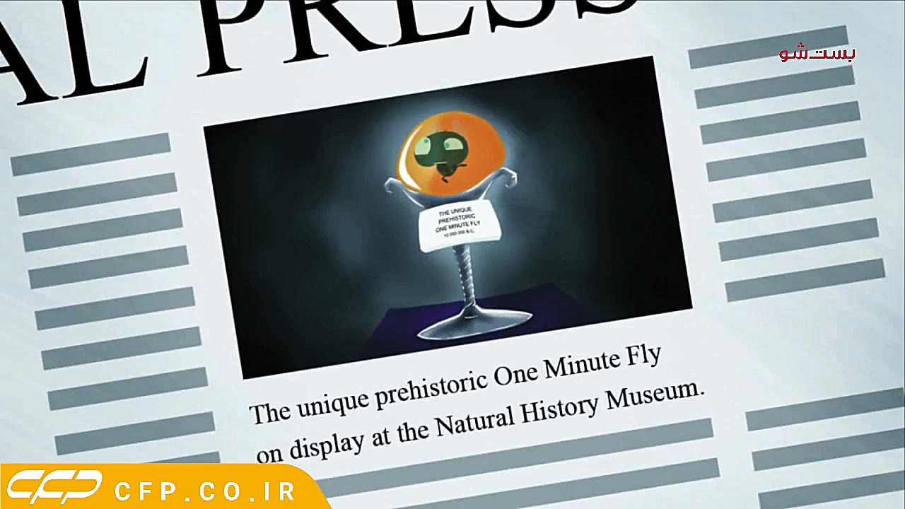 انیمیشن کوتاه: مگس یک دقیقه ای