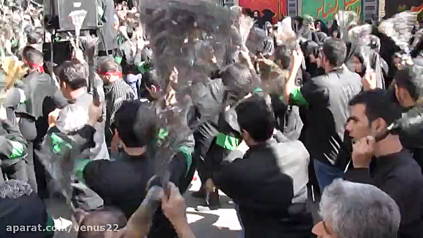 دسته عزاداری محله فرامه عاشورا...