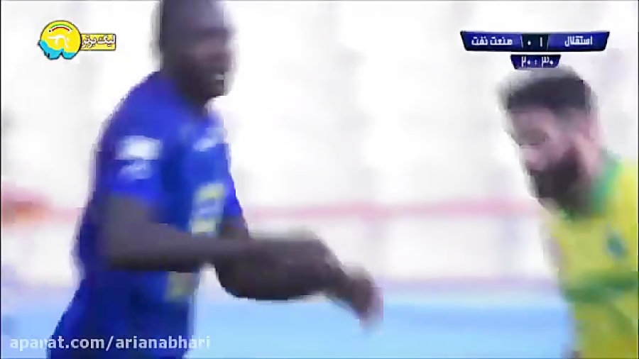 گل دوم استقلال به صنعت نفت آبا...