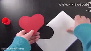 آموزش درست کردن قلب با کاغذ Ho...