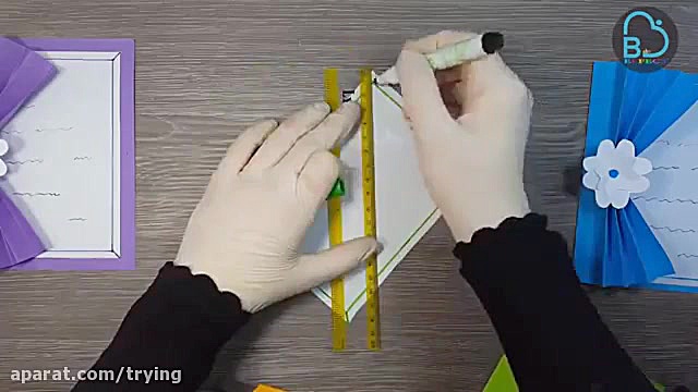 آموزش درست کردن کارت تبریک تول...