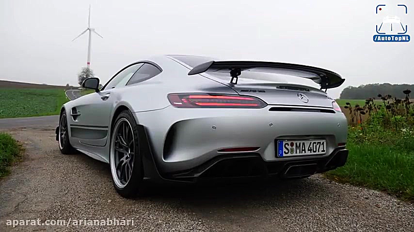 صدای اگزوز مرسدس بنز AMG