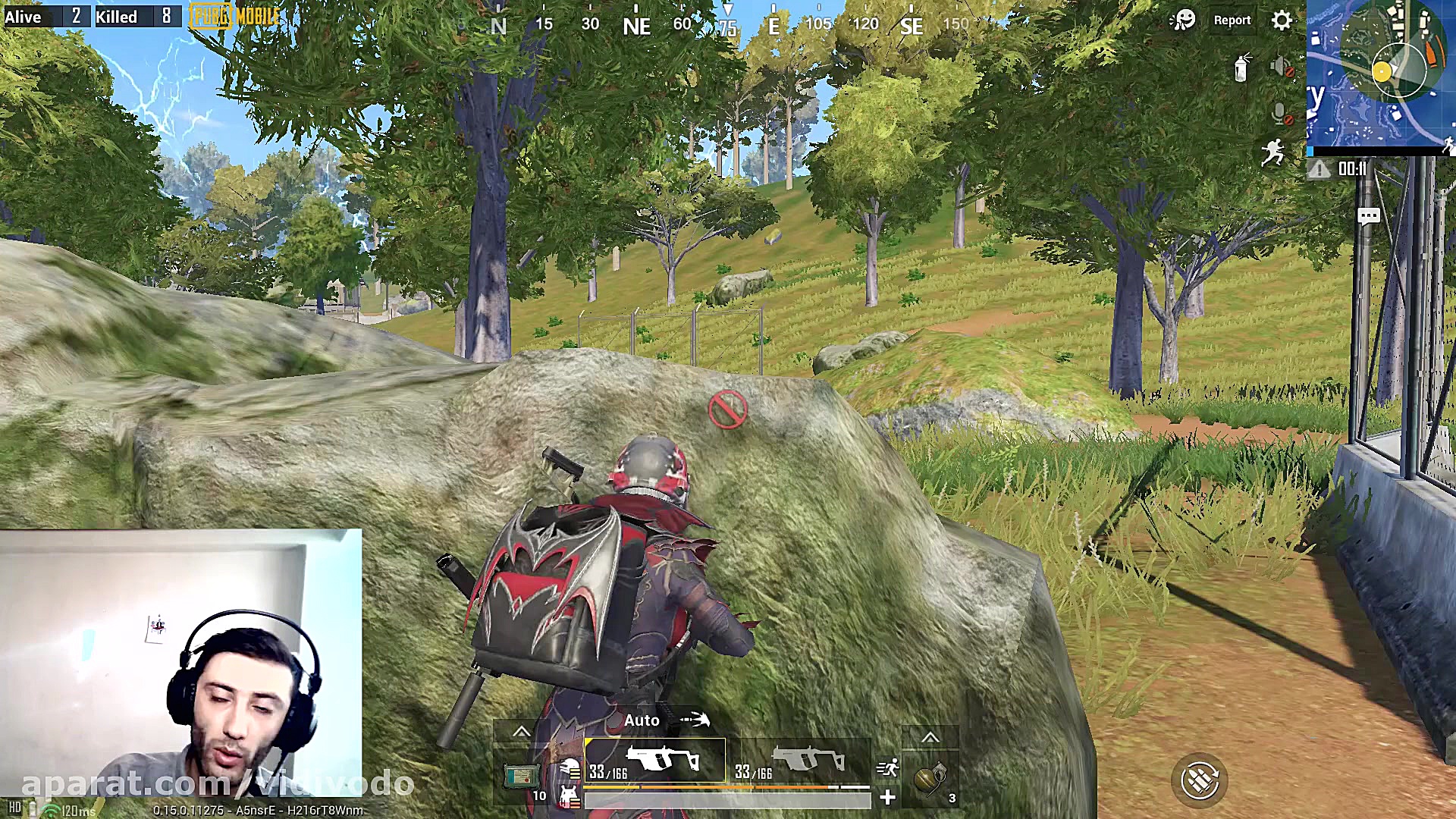 با اولین اسلحه تا اخر بازی کرد...