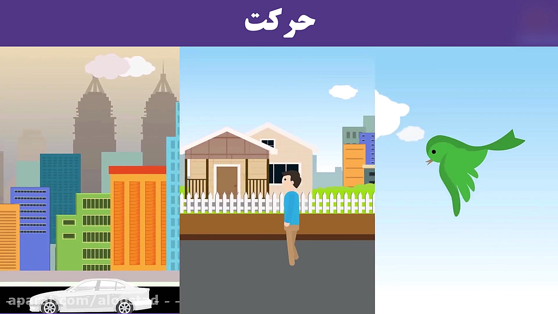 فیلم آموزشی علوم نهم (حرکت چیس...