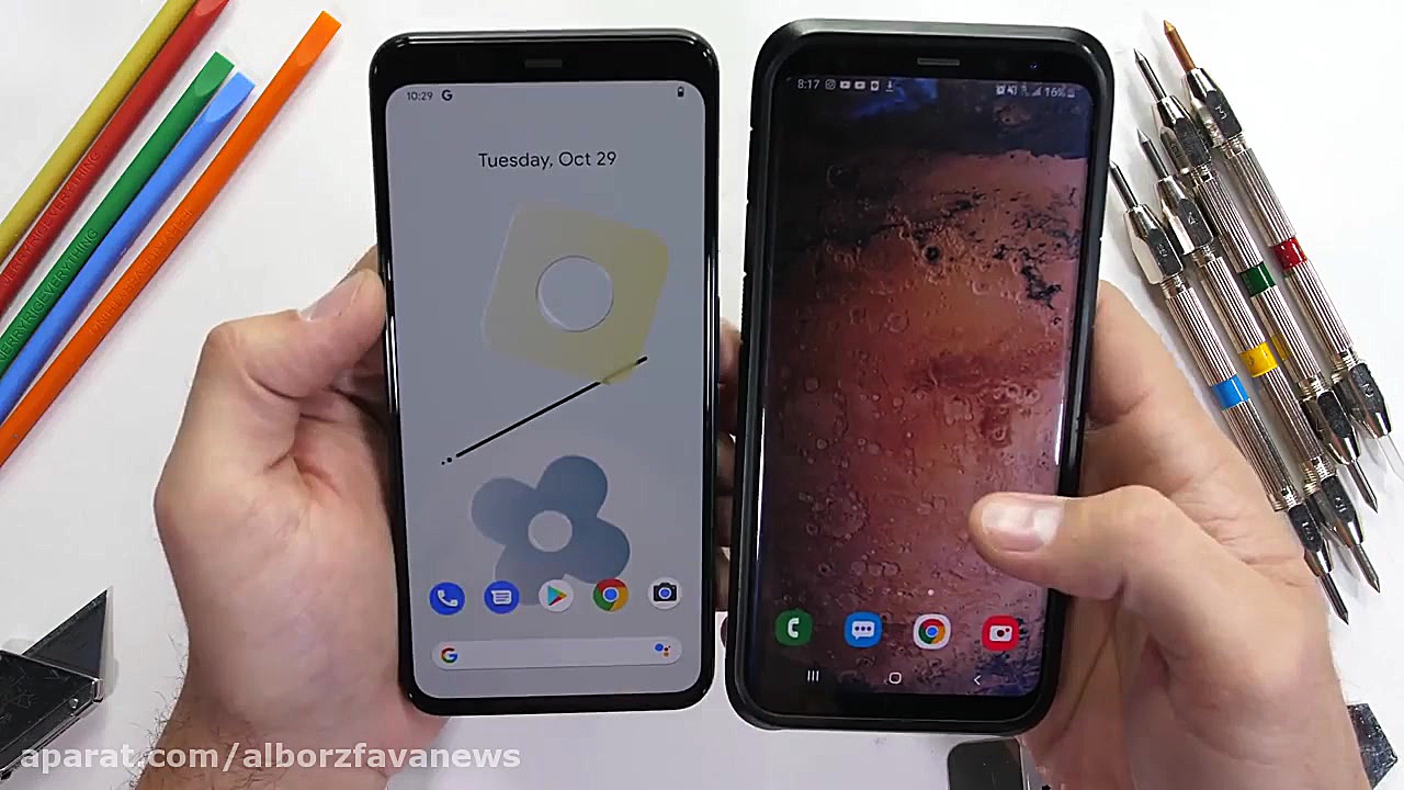 تست خش پذیری و مقاومت Google P...