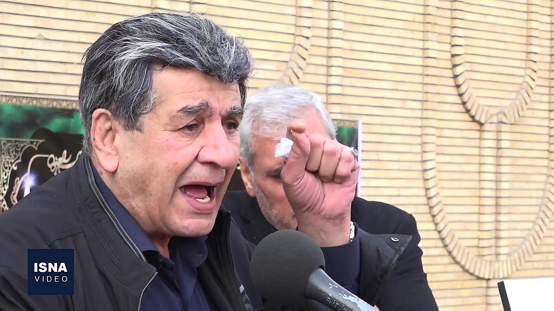 مراسم تشییع بیژن علیمحمدی