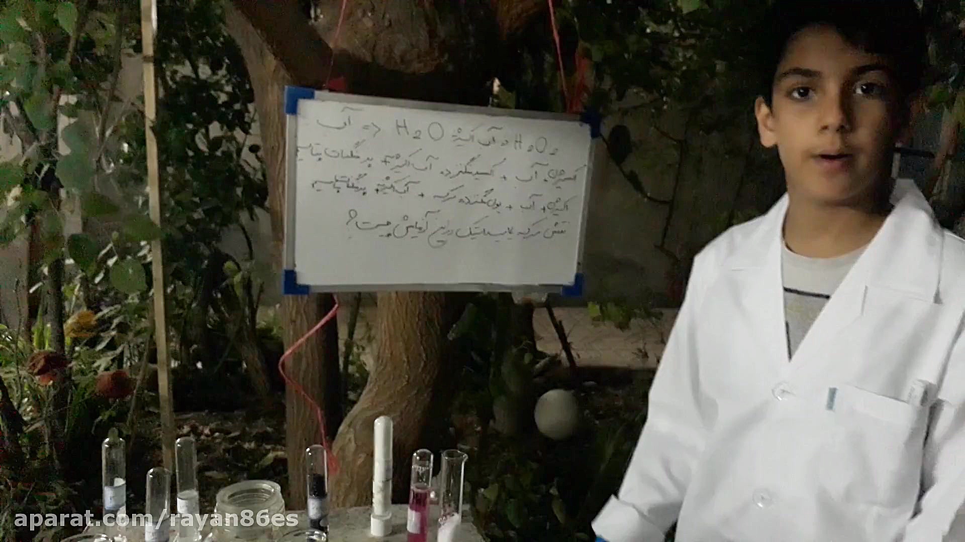 رنگبری محلول پرمنگنات پتاسیم ت...