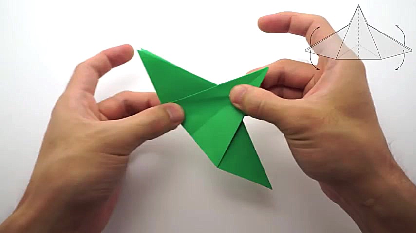 اوریگامی  آموزش  درخت کریسمس ک...