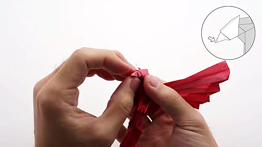 اوریگامی  آموزش  ققنوس کاغذی...