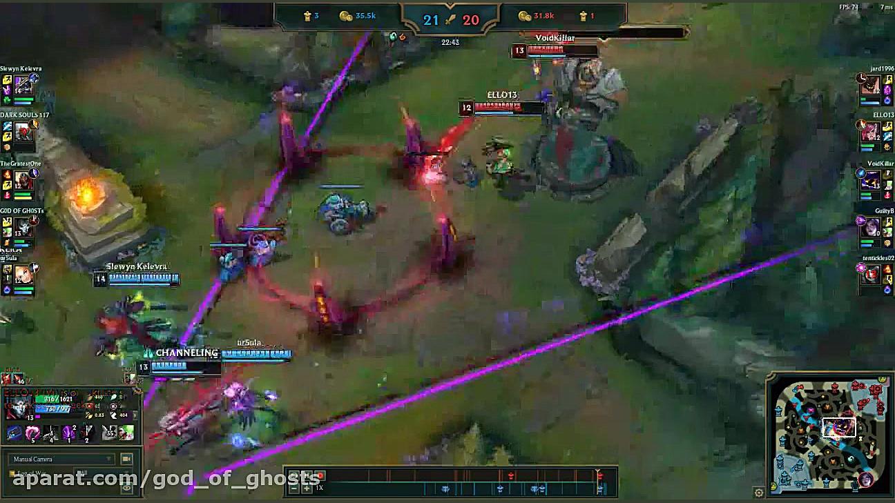 League of Legends replay Jhin...