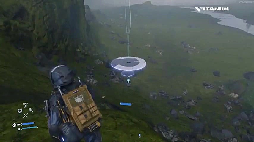 گیم پلی نخست بازی death strand...