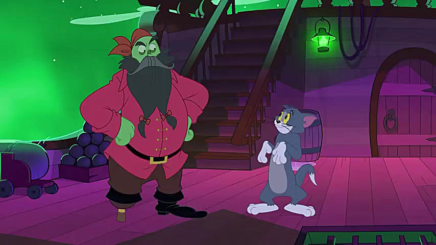 انیمیشن تام و جری  خانه وحشت