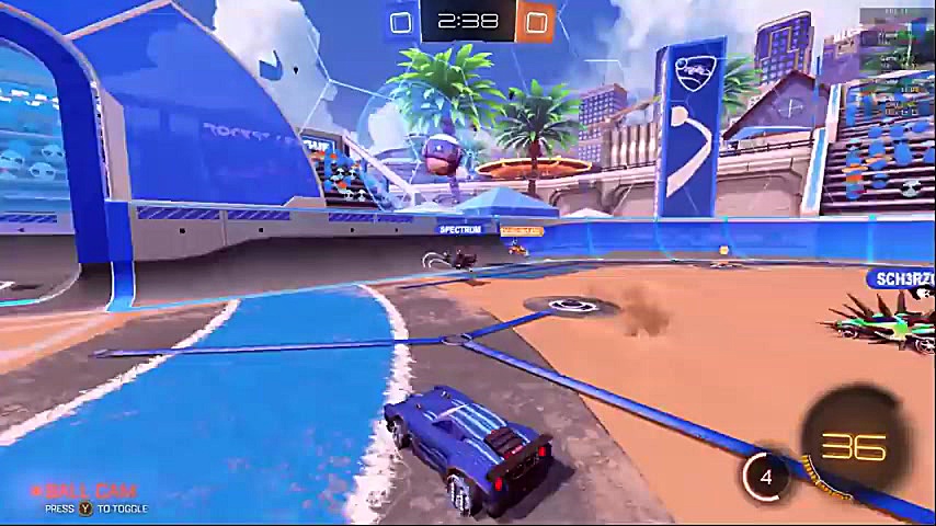 لحظات خنده دار Rocket League 4...